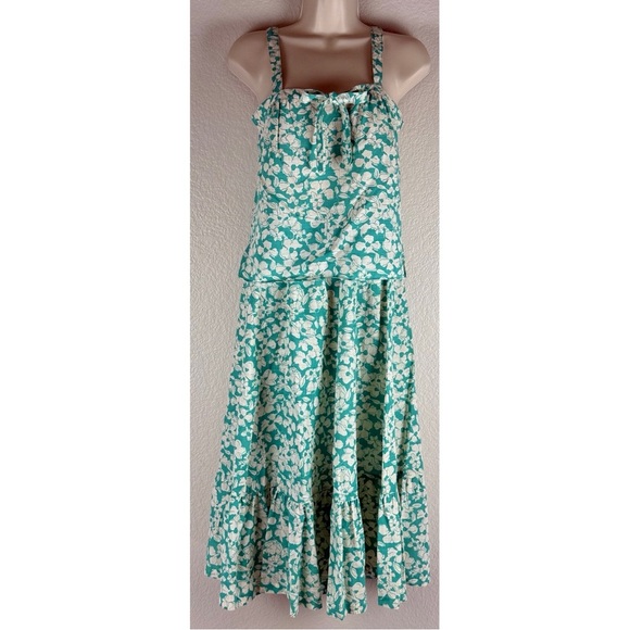 Prophecy Vintage Hawaiian Floral Print Skirt / Top Set, size XXS - Picture 3 of 16
